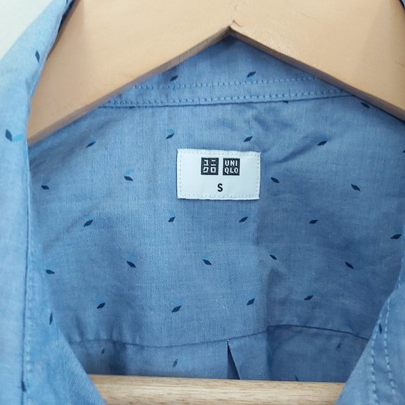 UNIQLO Men's Cotton Long Sleeve Casual Shirt NWT - Picture 3 of 6